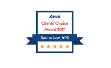 Avvo Clients' Choice Award 2017